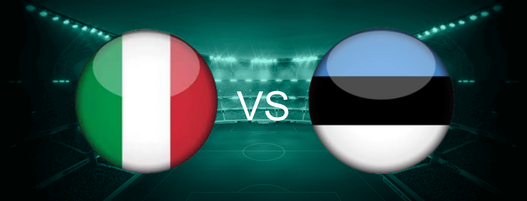 Italy vs Estonia European World Cup 2026 Qualifiers