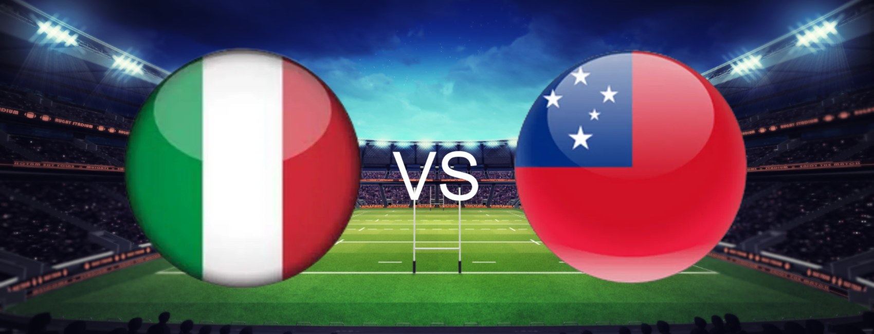 Italy vs Samoa Autumn Nations Series