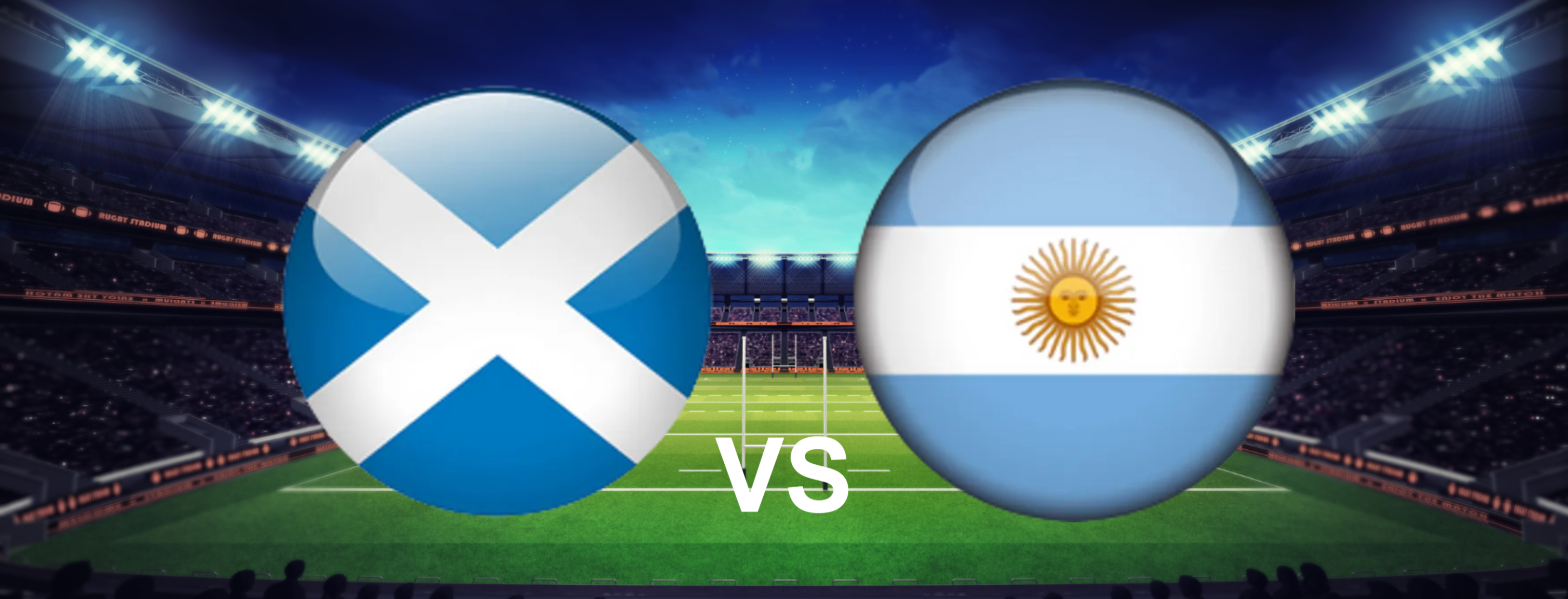 Scotland vs Argentina Autumn Nations Series