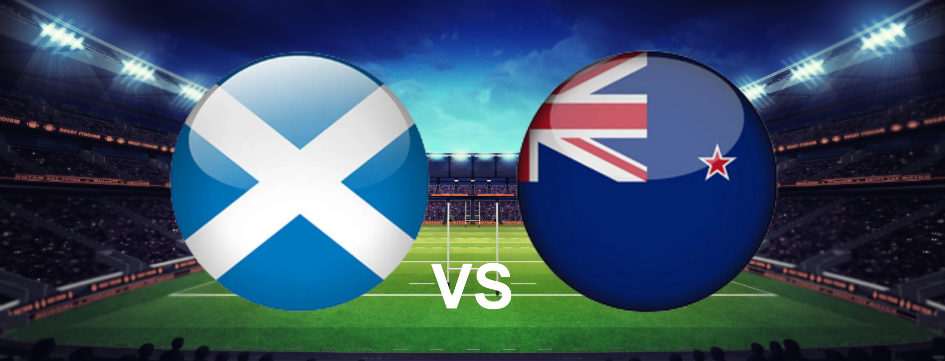 Scotland vs New Zealand Autumn Nations Series