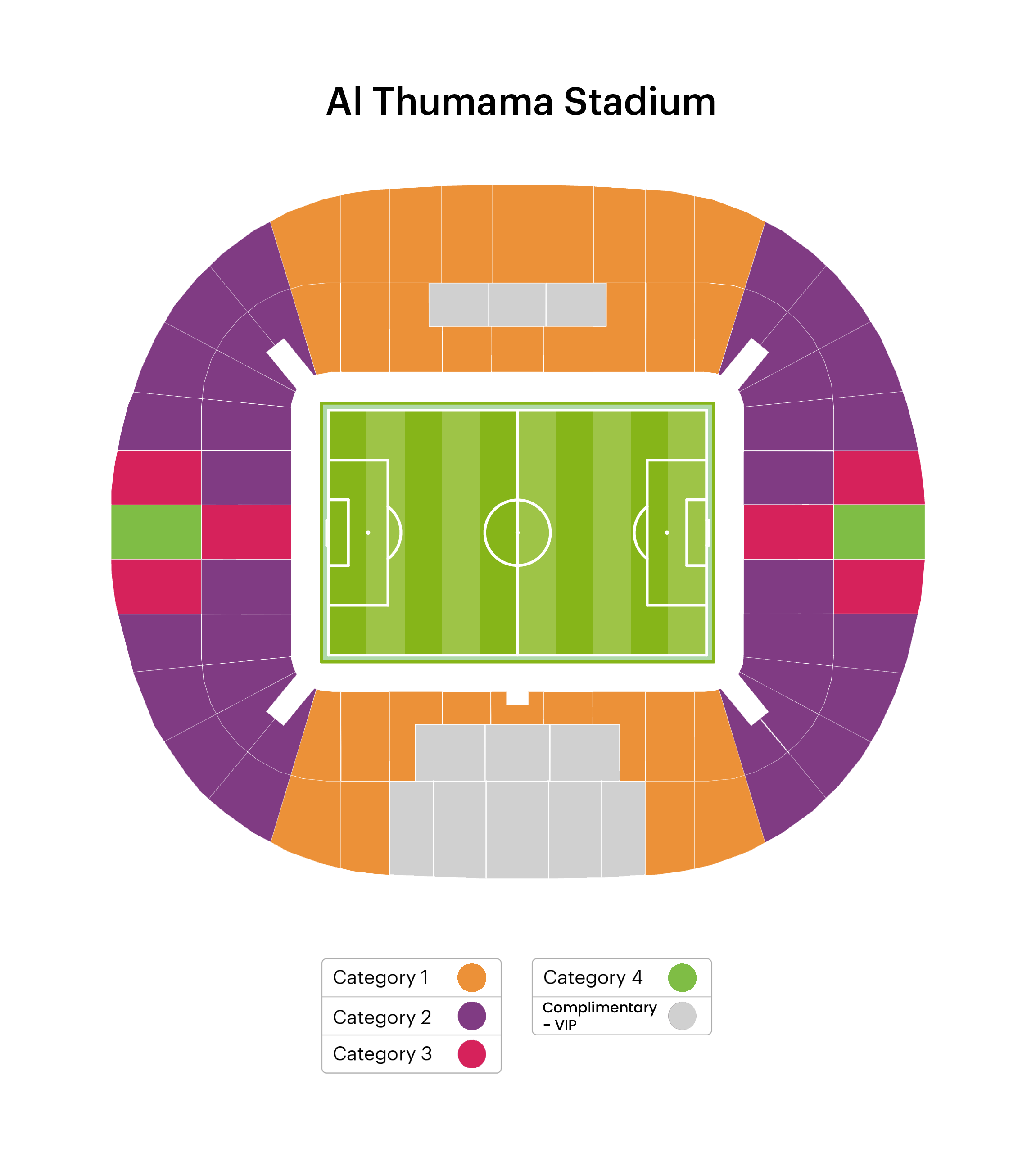 Khalifa International Stadium Seat Map