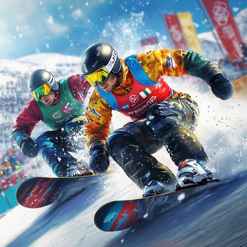 Snowboard Cross PGS Winter Games 2026