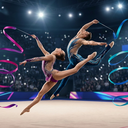 Ritmična gimnastika GRY02 Poletne igre 2028