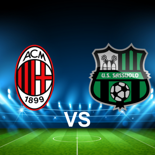 AC Milan vs US Sassuolo Calcio Coppa Italia