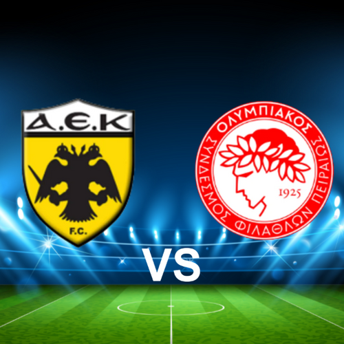 AEK Athens FC vs Olympiacos FC Super League Greece