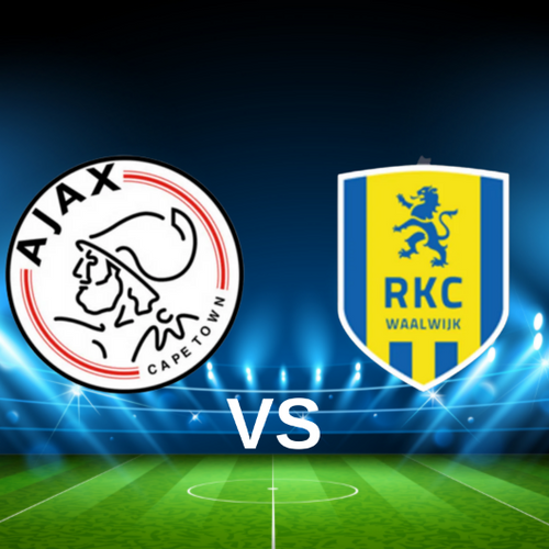AFC Ajax vs RKC Waalwijk Dutch Eredivisie