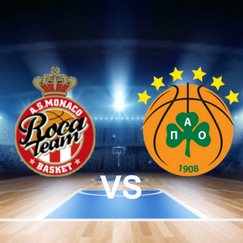 AS Monaco Basket vs Panathinaikos BC Euroleague