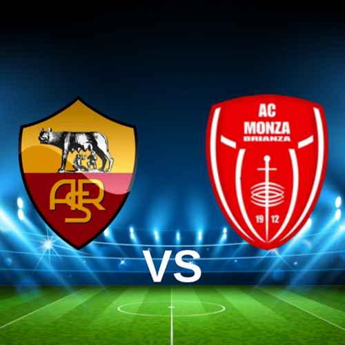 AS Roma vs AC Monza 2024 - 2025 Serie A
