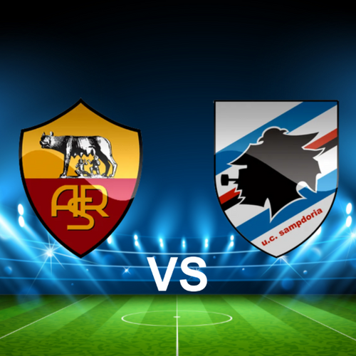 AS Roma vs UC Sampdoria Coppa Italia