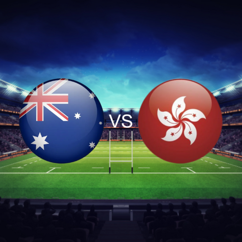 Australia contro Hong Kong Coppa del Mondo di Rugby Maschile 2027