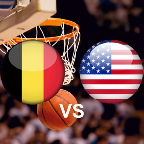 Basketball Belgium vs USA Session BKB18 Summer Games