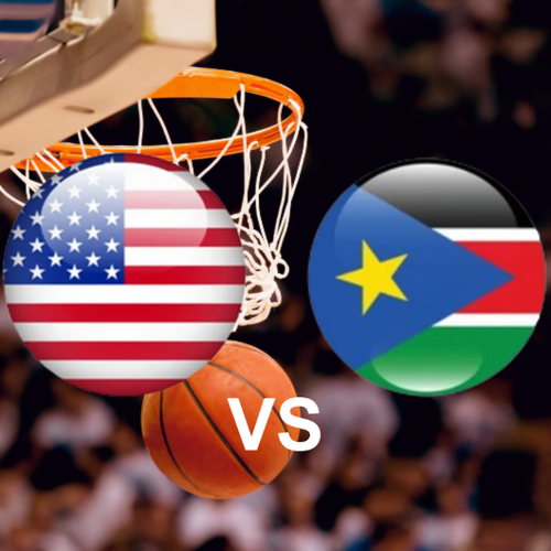 Basketball USA vs South Sudan Session BKB15 Summer Games