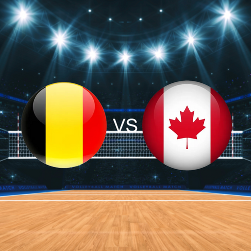 Belgium vs Canada Women's Volleyball Nations League