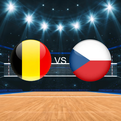 Belgium vs Czech Republic Women's Volleyball Nations League
