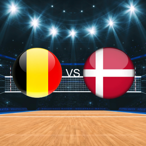 Belgium vs Denmark CEV EuroVolley