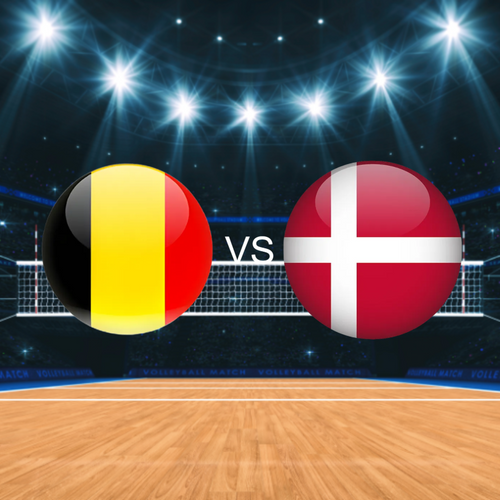 Belgium vs Denmark CEV EuroVolley