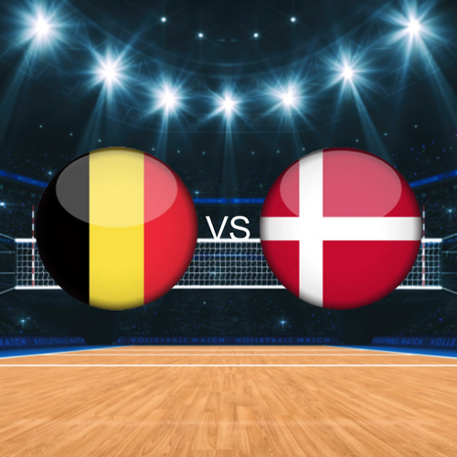 Belgium vs Denmark CEV EuroVolley