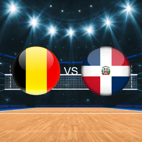 Belgium vs Dominican Republic Women's Volleyball Nations League