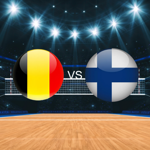 Belgium vs Finland CEV EuroVolley