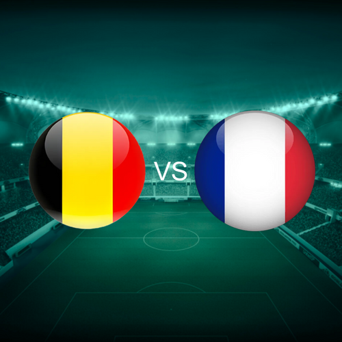 Belgium vs France Men's Nations League