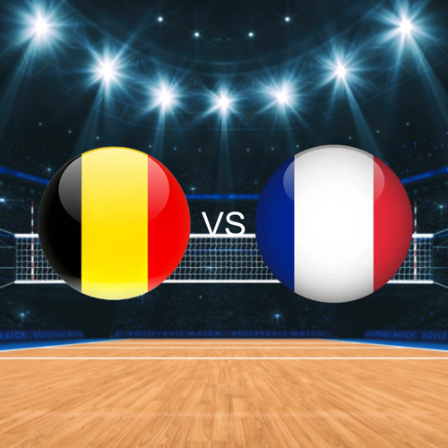 Belgium vs France Women's Volleyball Nations League