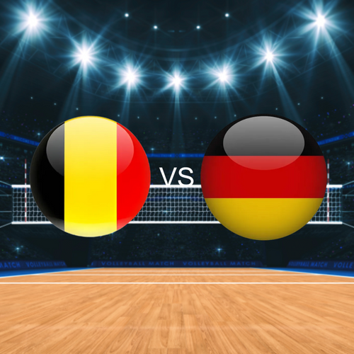 Belgium vs Germany Women's Volleyball Nations League