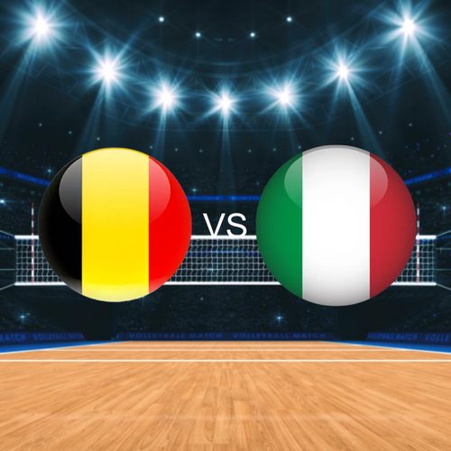 Belgium vs Italy Women's Volleyball Nations League