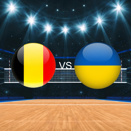 Belgium vs Ukraine Women's Volleyball Nations League