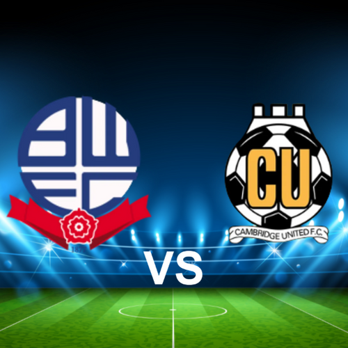 Bolton Wanderers FC vs Cambridge United FC EFL League One