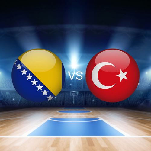 Bosnia and Herzegovina vs Turkey Basketball FIBA Basketball World Cup 2027 European Qualifiers