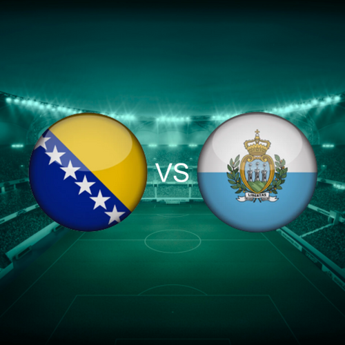 Bosnia Herzegovina vs San Marino European World Cup 2026 Qualifiers