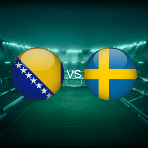 Bosnia Herzegovina vs Sweden Men's Nations League