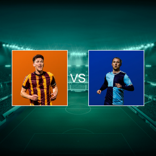 Bradford City AFC vs Wycombe Wanderers FC EFL League One