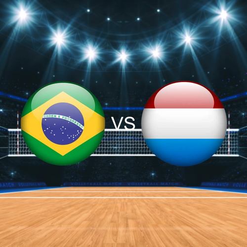 Brazil vs Netherlands Women's Volleyball Nations League
