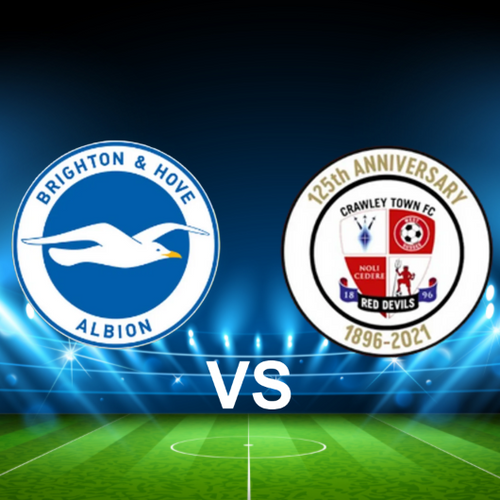 Brighton & Hove Albion FC vs Crawley Town FC Carabao Cup