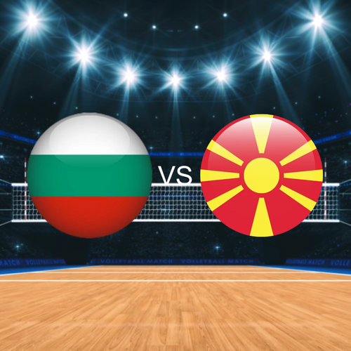 Bulgaria vs North Macedonia CEV EuroVolley
