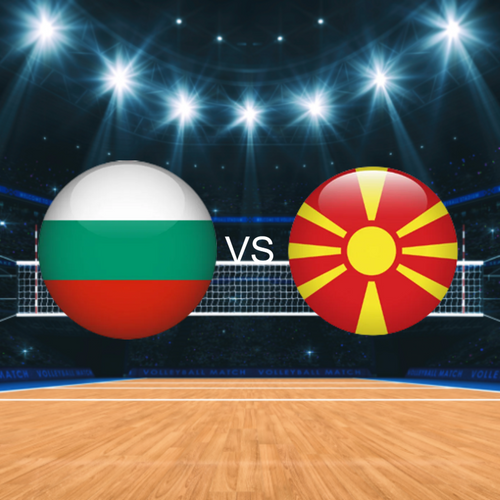 Bulgaria vs North Macedonia CEV EuroVolley