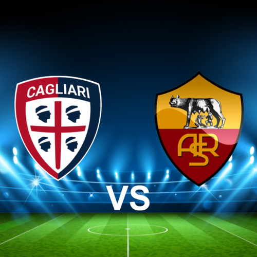 Cagliari Calcio vs AS Roma 2024 - 2025 Serie A