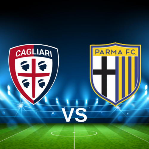 Cagliari Calcio vs Parma Calcio 1913 2024 - 2025 Serie A