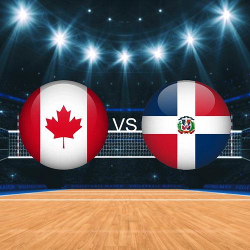 Canada vs Dominican Republic Women's Volleyball Nations League