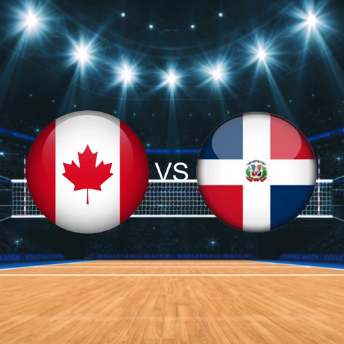 Canada vs Dominican Republic Women's Volleyball Nations League