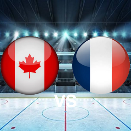 Canada vs France Ice Hockey World Championship