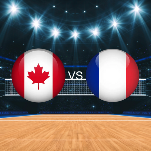 Canada vs France Women's Volleyball Nations League