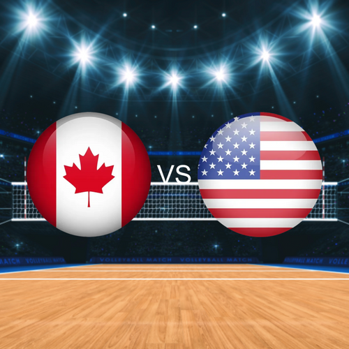 Canada vs USA Women's Volleyball Nations League