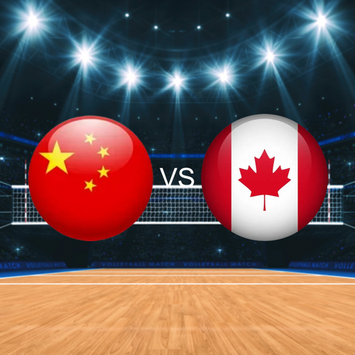 China vs Canada Women's Volleyball Nations League
