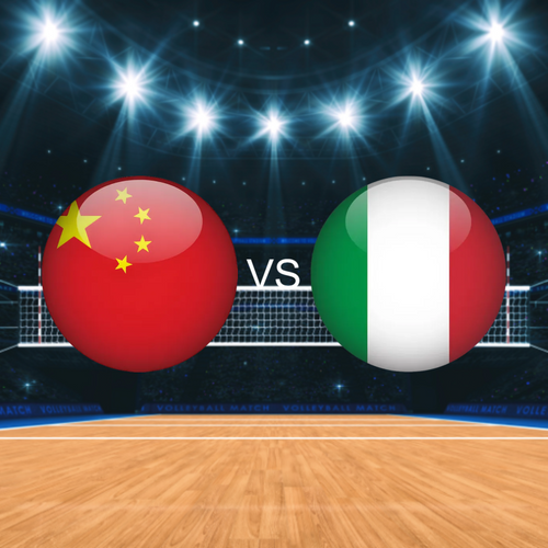 China vs Italy Women's Volleyball Nations League