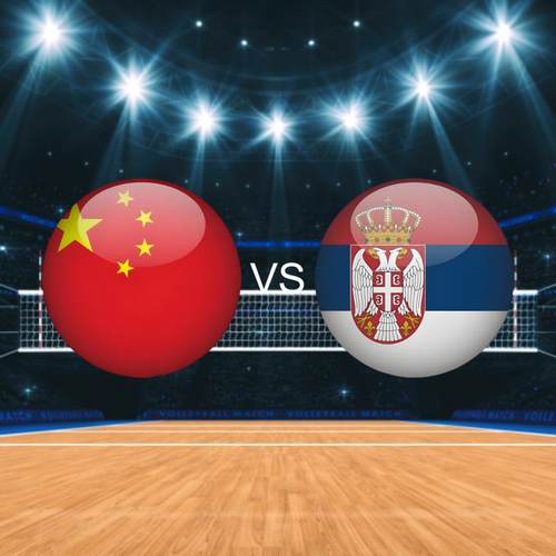 China vs Serbia Women's Volleyball Nations League