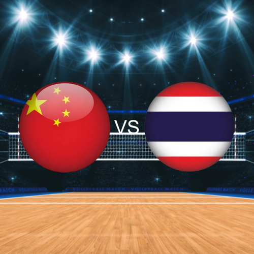 China vs Thailand Women's Volleyball Nations League