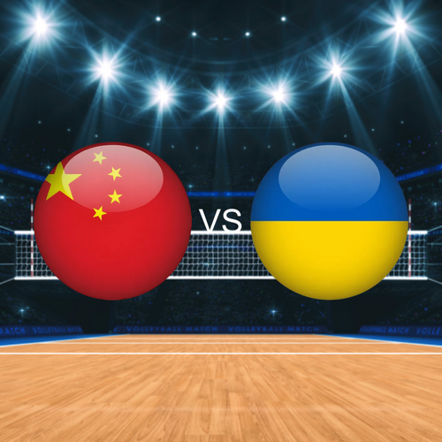 China vs Ukraine Women's Volleyball Nations League