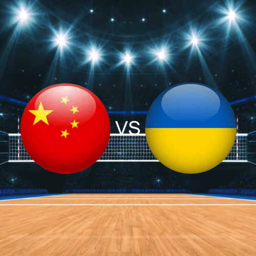 China vs Ukraine Women's Volleyball Nations League